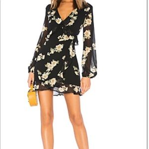 Bardot Catalina dress in mini sunset